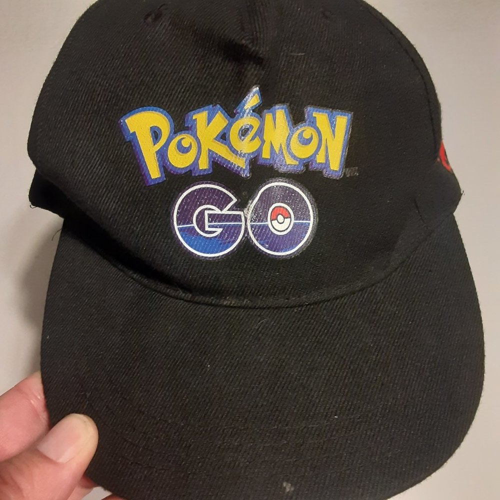 Pokemon Go Cotton Double Snap Strap Hat/Cap OSFM
